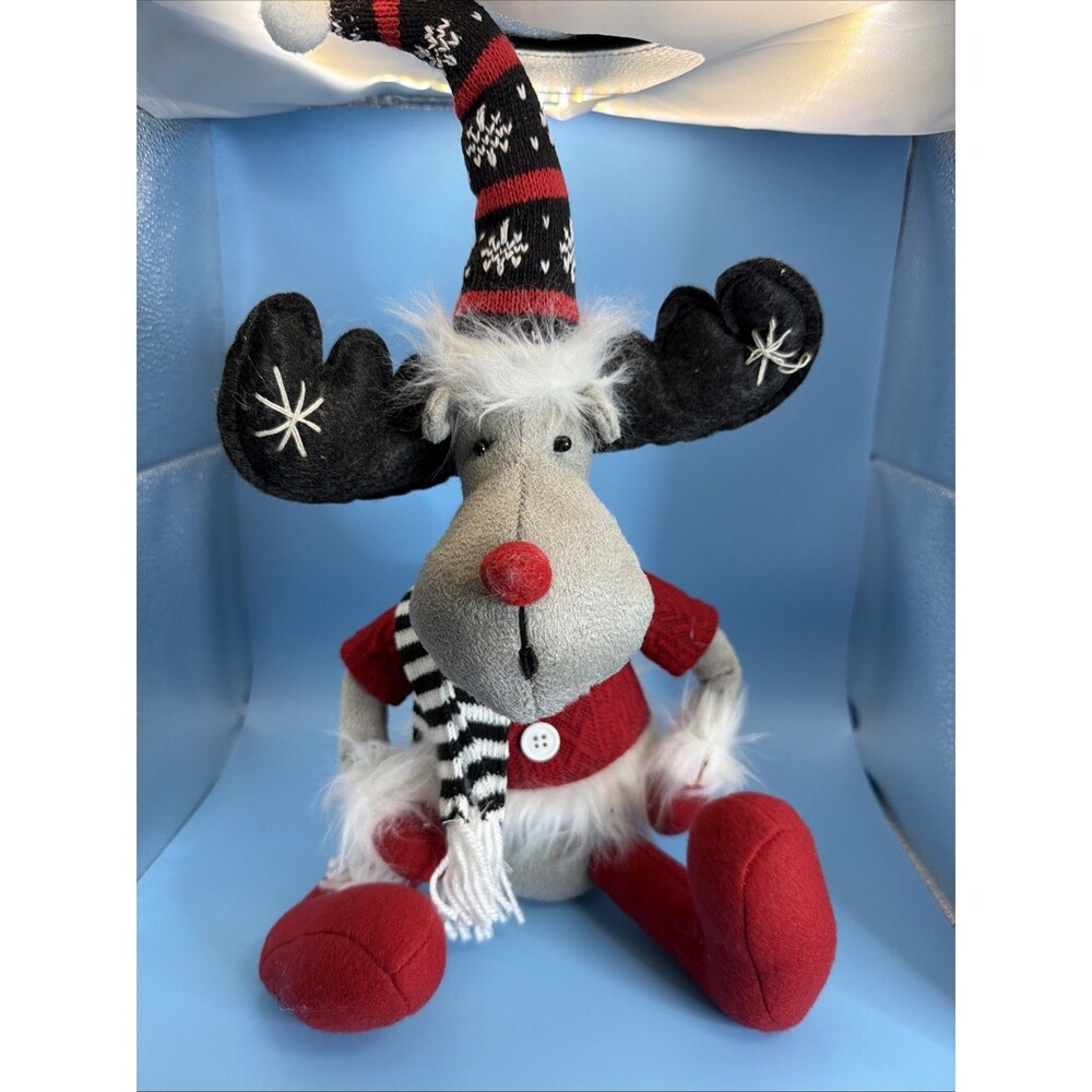 Northlight Raindeer Doll Christmas Decor 17” Tall - Picture 1 of 6